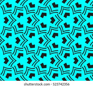 abstract seamless geometries pattern. Vector illustration. Blue color. for wallpaper. design page fill