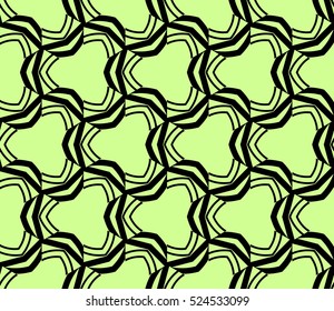 abstract seamless geometries pattern. Vector illustration. Green color. for wallpaper. design page fill