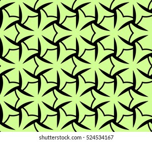 abstract seamless geometries pattern. Vector illustration. Green color. for wallpaper. design page fill