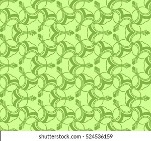 abstract seamless geometries pattern. Vector illustration. Green color. for wallpaper. design page fill