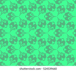 abstract seamless geometries pattern. Vector illustration. Green color. for wallpaper. design page fill