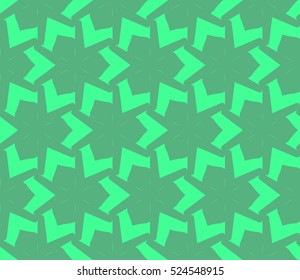 abstract seamless geometries pattern. Vector illustration. Green color. for wallpaper. design page fill