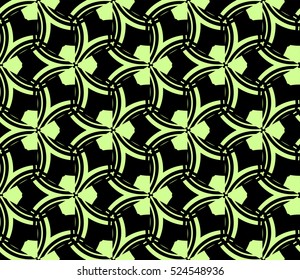 abstract seamless geometries pattern. Vector illustration. Green color. for wallpaper. design page fill