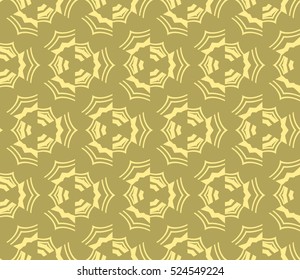 abstract seamless geometries pattern. Vector illustration. Yellow color. for wallpaper. design page fill