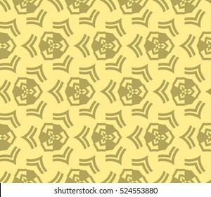 abstract seamless geometries pattern. Vector illustration. Yellow color. for wallpaper. design page fill