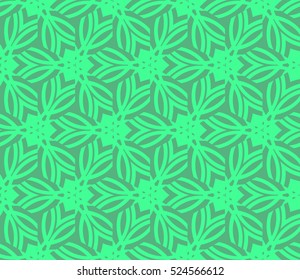 abstract seamless geometries pattern. Vector illustration. Green color. for wallpaper. design page fill