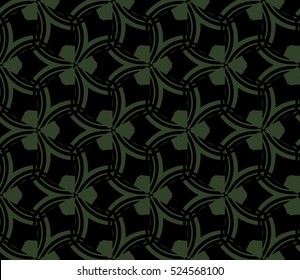 abstract seamless geometries pattern. Vector illustration. Green color. for wallpaper. design page fill