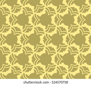 abstract seamless geometries pattern. Vector illustration. Yellow color. for wallpaper. design page fill