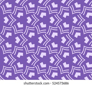 abstract, seamless, geometries, pattern., Vector, illustration., Purple, color., for, wallpaper., design, page, fill