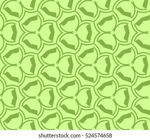 abstract seamless geometries pattern. Vector illustration. Green color. for wallpaper. design page fill