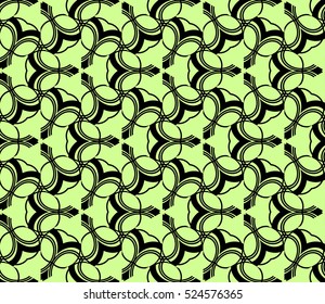 abstract seamless geometries pattern. Vector illustration. Green color. for wallpaper. design page fill