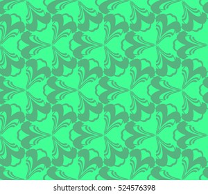 abstract seamless geometries pattern. Vector illustration. Green color. for wallpaper. design page fill