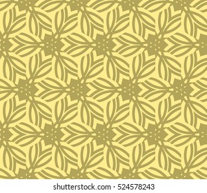 abstract seamless geometries pattern. Vector illustration. Yellow color. for wallpaper. design page fill