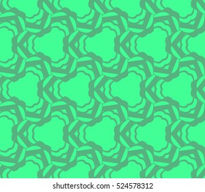 abstract seamless geometries pattern. Vector illustration. Green color. for wallpaper. design page fill