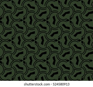 abstract seamless geometries pattern. Vector illustration. Green color. for wallpaper. design page fill