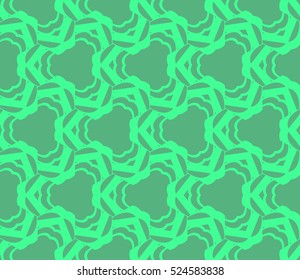 abstract seamless geometries pattern. Vector illustration. Green color. for wallpaper. design page fill