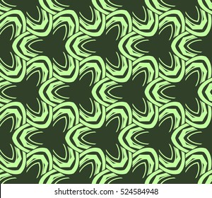 abstract seamless geometries pattern. Vector illustration. Green color. for wallpaper. design page fill