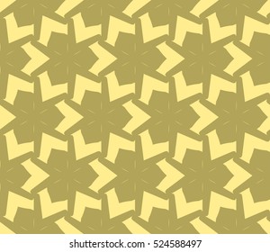 abstract seamless geometries pattern. Vector illustration. Yellow color. for wallpaper. design page fill