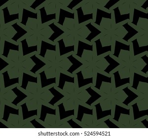 abstract seamless geometries pattern. Vector illustration. Green color. for wallpaper. design page fill
