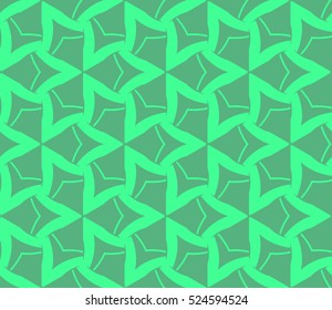abstract seamless geometries pattern. Vector illustration. Green color. for wallpaper. design page fill
