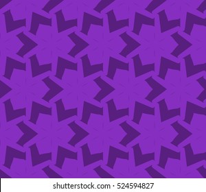 abstract, seamless, geometries, pattern., Vector, illustration., Purple, color., for, wallpaper., design, page, fill