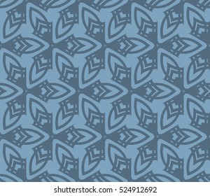 abstract seamless geometries pattern. Vector illustration. Blue color. for wallpaper. design page fill