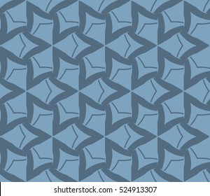 abstract seamless geometries pattern. Vector illustration. Blue color. for wallpaper. design page fill