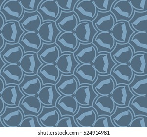 abstract seamless geometries pattern. Vector illustration. Blue color. for wallpaper. design page fill