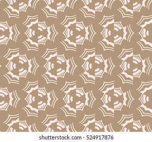 abstract, seamless, geometries, pattern., Vector, illustration., Begie, color., for, wallpaper., design, page, fill