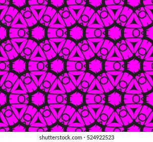 abstract seamless geometries pattern. Vector illustration. Purple color. for wallpaper. design page fill