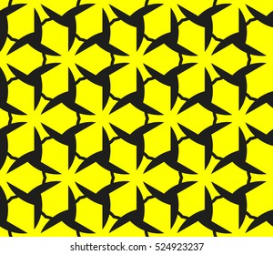 abstract seamless geometries pattern. Vector illustration. Yellow color. for wallpaper. design page fill