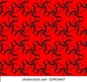 abstract seamless geometries pattern. Vector illustration. Red color. for wallpaper. design page fill