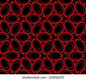 abstract seamless geometries pattern. Vector illustration. Red color. for wallpaper. design page fill