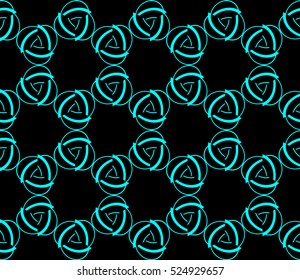 abstract seamless geometries pattern. Vector illustration. Blue color. for wallpaper. design page fill