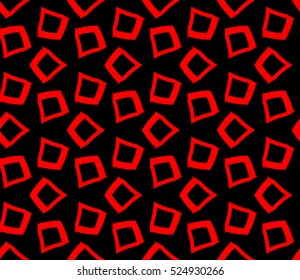 abstract seamless geometries pattern. Vector illustration. Red color. for wallpaper. design page fill