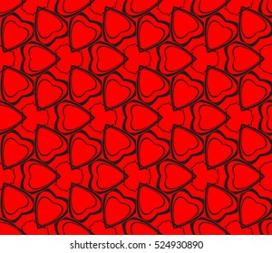 abstract seamless geometries pattern. Vector illustration. Red color. for wallpaper. design page fill