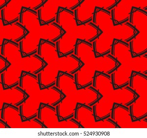 abstract seamless geometries pattern. Vector illustration. Red color. for wallpaper. design page fill
