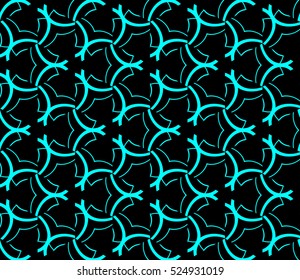 abstract seamless geometries pattern. Vector illustration. Blue color. for wallpaper. design page fill