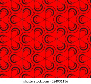 abstract seamless geometries pattern. Vector illustration. Red color. for wallpaper. design page fill