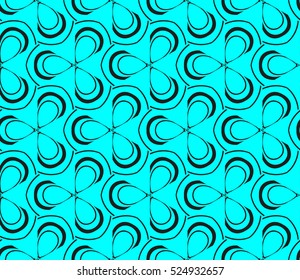 abstract seamless geometries pattern. Vector illustration. Blue color. for wallpaper. design page fill