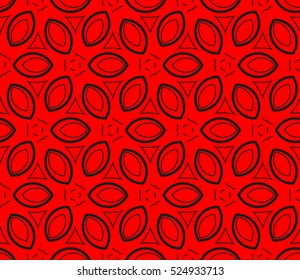 abstract seamless geometries pattern. Vector illustration. Red color. for wallpaper. design page fill