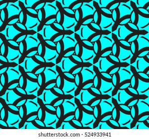 abstract seamless geometries pattern. Vector illustration. Blue color. for wallpaper. design page fill. neon