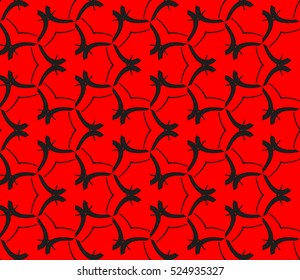 abstract seamless geometries pattern. Vector illustration. Red color. for wallpaper. design page fill