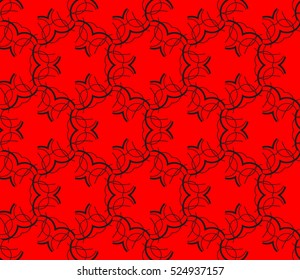 abstract seamless geometries pattern. Vector illustration. Red color. for wallpaper. design page fill