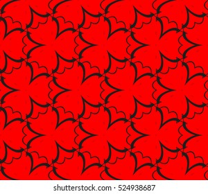 abstract seamless geometries pattern. Vector illustration. Red color. for wallpaper. design page fill