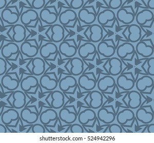 abstract seamless geometries pattern. Vector illustration. Blue color. for wallpaper. design page fill