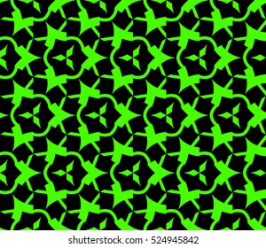 abstract seamless geometries pattern. Vector illustration. Green color. for wallpaper. design page fill