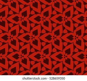 abstract seamless geometries pattern. Vector illustration. Red color. for wallpaper. design page fill
