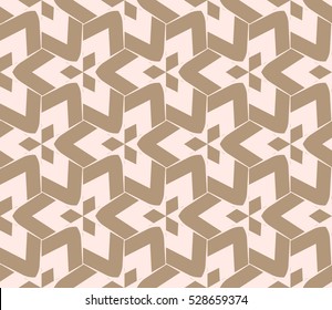 abstract seamless geometries pattern. Vector illustration. Beige color. for wallpaper. design page fill