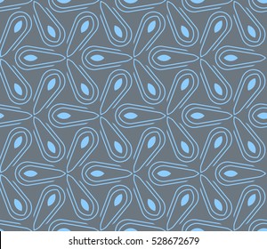 abstract seamless geometries pattern. Vector illustration. Blue color. for wallpaper. design page fill